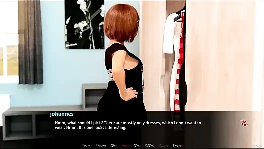 Dikhianati #4 - johannes ngentot scarlette ...  Johannes menjadi seorang wanita ... Johannes lagi asik muasin dirinya sendiri pakai mainan seks favoritnya