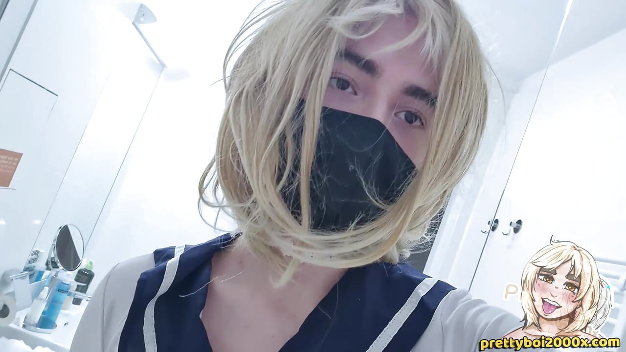 Beautiful Trans-Slut fucks her tight pussy till she cums - prettyboi2000x