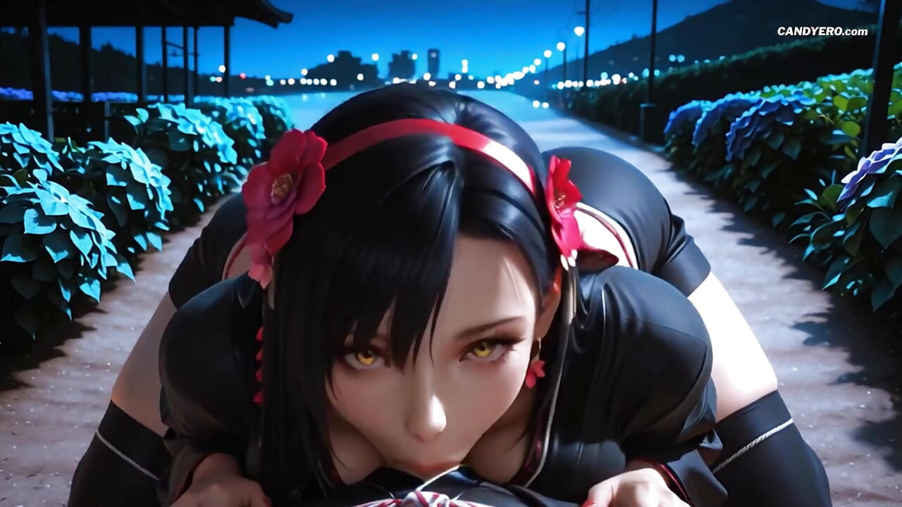 AI Generated Tifa Lockhart Final Fantasy Sex In The Lewd Gardn