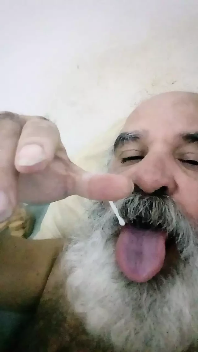 Eating fucking thick milk