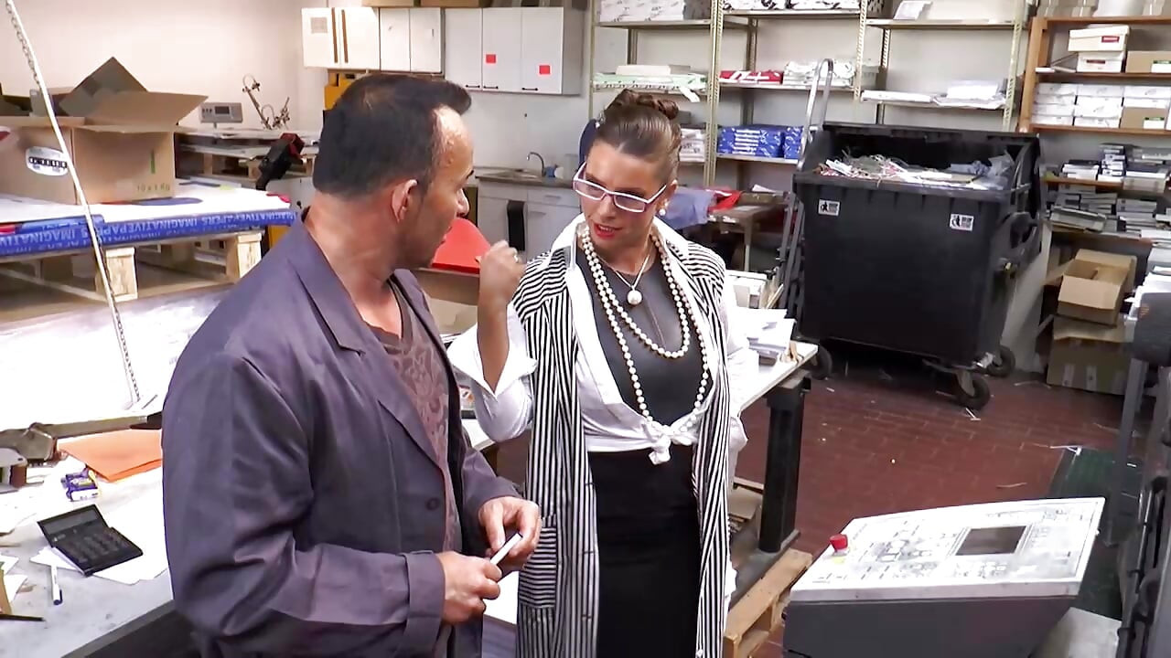 My Hot Slutty Secretary with Big Tits Likes It When I Fuck Her on the Office Table