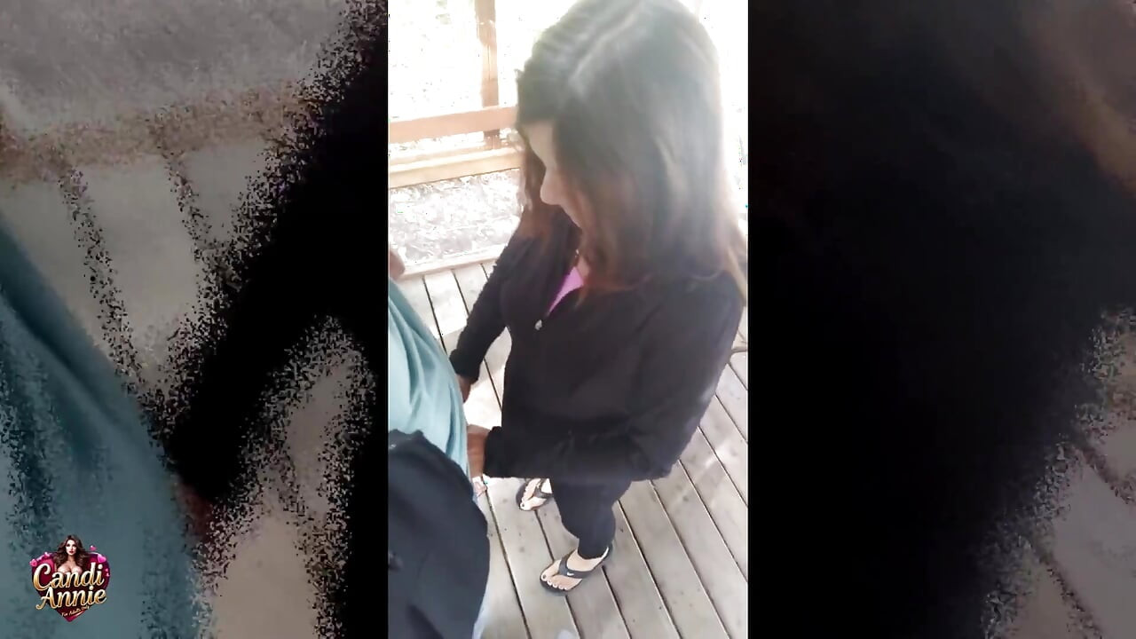 Great Fun POV Forest Fuck and Cum Swallow - Candi Annie