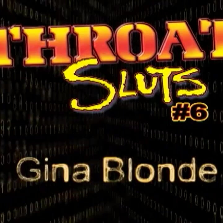 Boğaz sürtükleri #06 - Gina Blonde