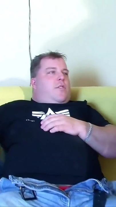 Thrilling moment from "Real German Mature Couple get First Threesome with Stranger"