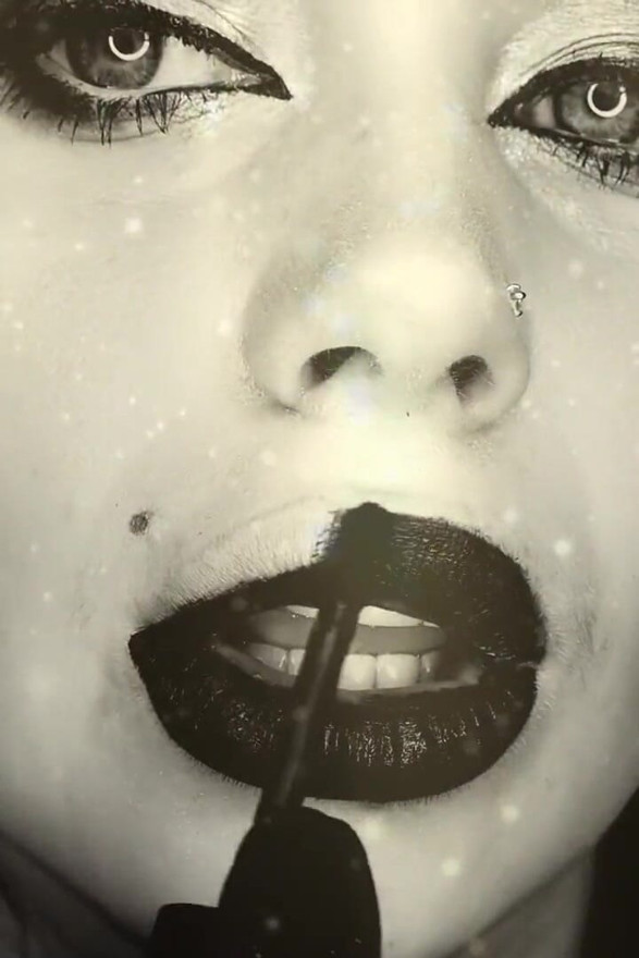 Mesmerizing triple lipstease  with JOI