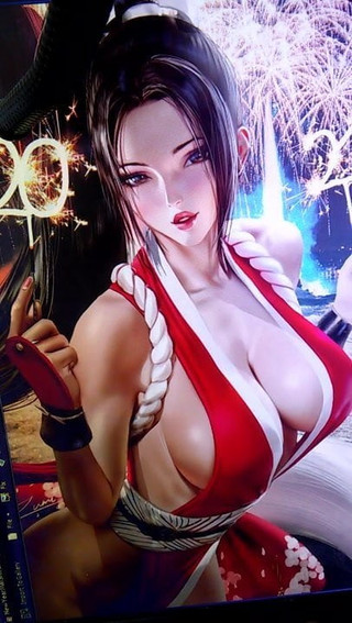 KoF Cum Tribute - Mai Shiranui celebrating 2021