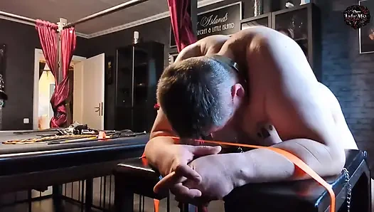 DomLady Mia - Наказание террора для раба - наказание на кресте и на тресте наказания - часть 4