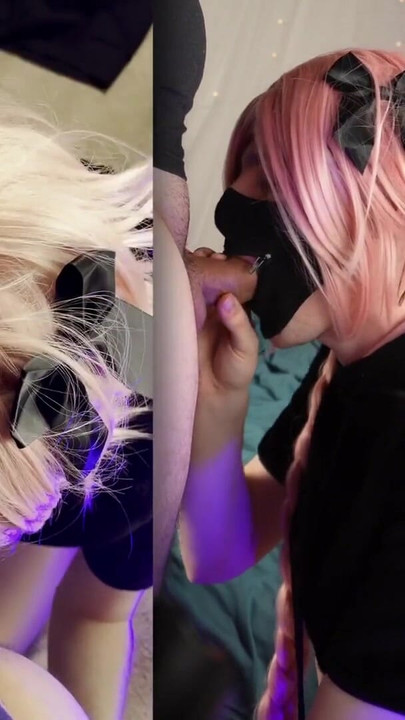 Must-share moment from "Cute femboy sucking stepbro and getting fucked hard - NagisaIf"