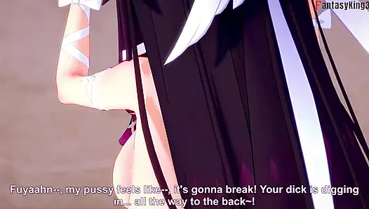 Минет Columbina - Genshin Impact