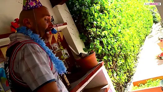 Versaute party mit milf mit dicken möpsen und stiefon