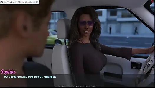 Awam - zac membantu sophia di salon kulit kecokelatan