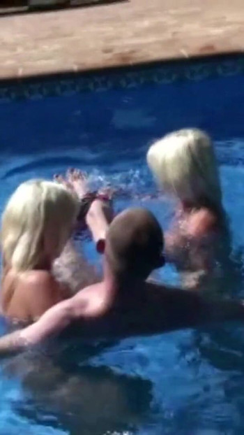 Stunning moment from "German Mature Seduce Young Boy to Fuck at Pool in Holiday"