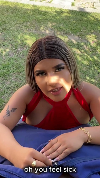 Blonde Colombian Naty Delgado has a podcast that ends with outdoor sex - Brian Evansx | Clip 1