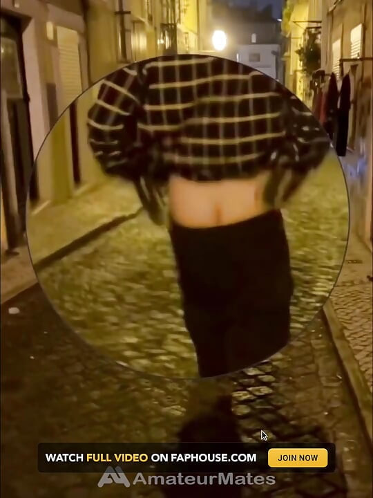 Compilation of Amateur Boys Flashing Their Ass in the Street