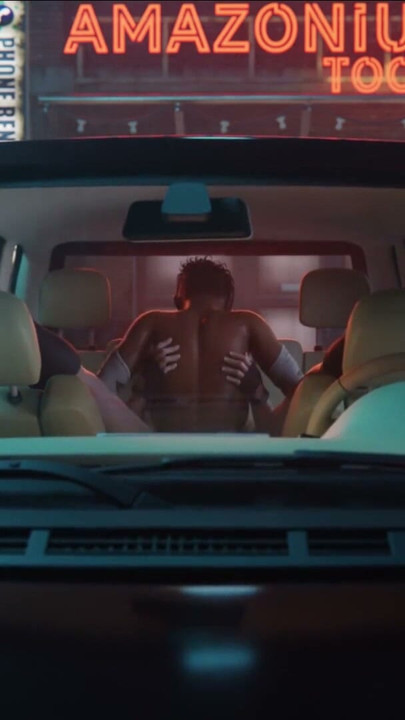 Axen & Amazonium Tasty hot big ass riding huge cock in the car intense hard sex delicious big ass pleasure swallowing cum hard | Clip 2