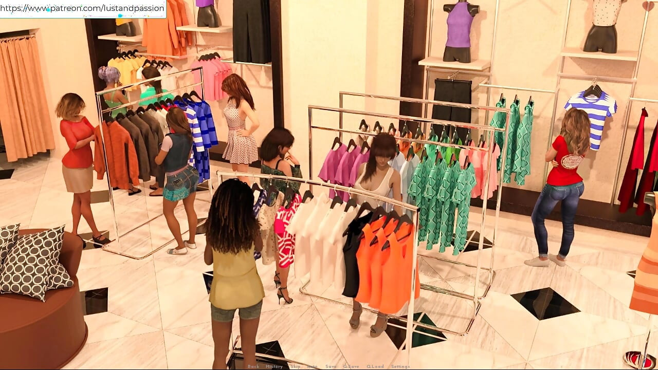 AWAM -Elly and Sophia go to the botique