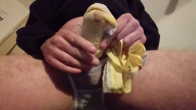 Cumming in and with my panties