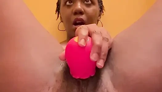 rose toy vibrator, fingering, sucking dildo