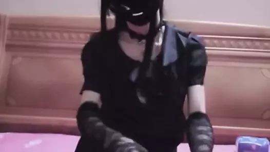 Crossdresser kıçından anal plug ile mastürbasyon (yeniden yükleme)