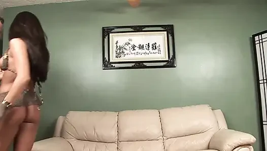 Stunning Latina slut takes a rough pounding