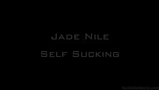Jade Nile Self-sucking Foot Fetish