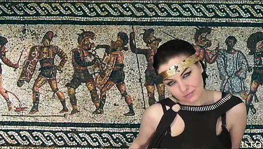 Gerçek Roma tanrıçası yarağını emiyor