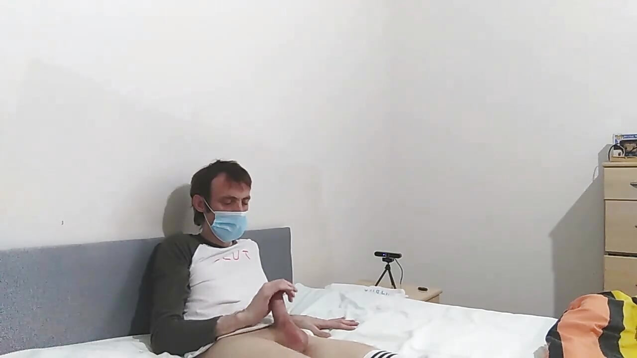 Twink Sammy Andrews playing with his cock, again!