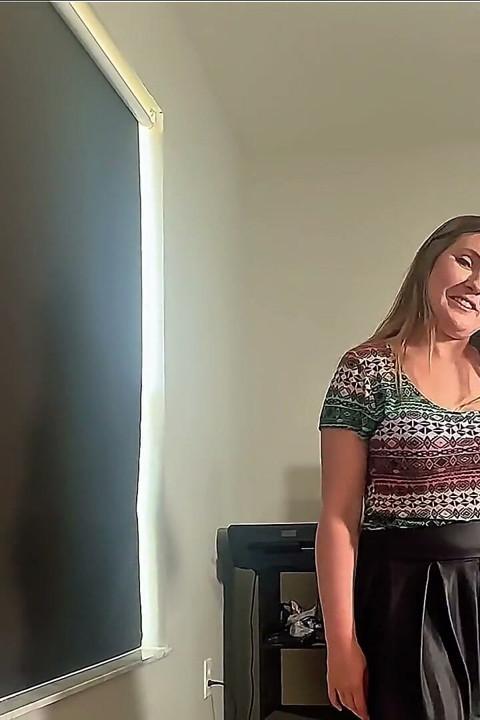 Solo Sex Vid Interrupted by My Girlfriend POV