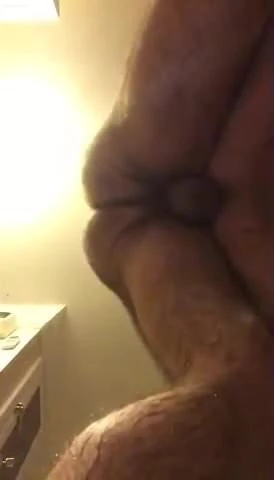 turkish daddy fucks his friend bare doggy