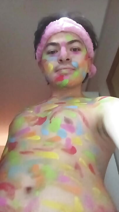 nanasin zinid rainbow fantasy with cum show