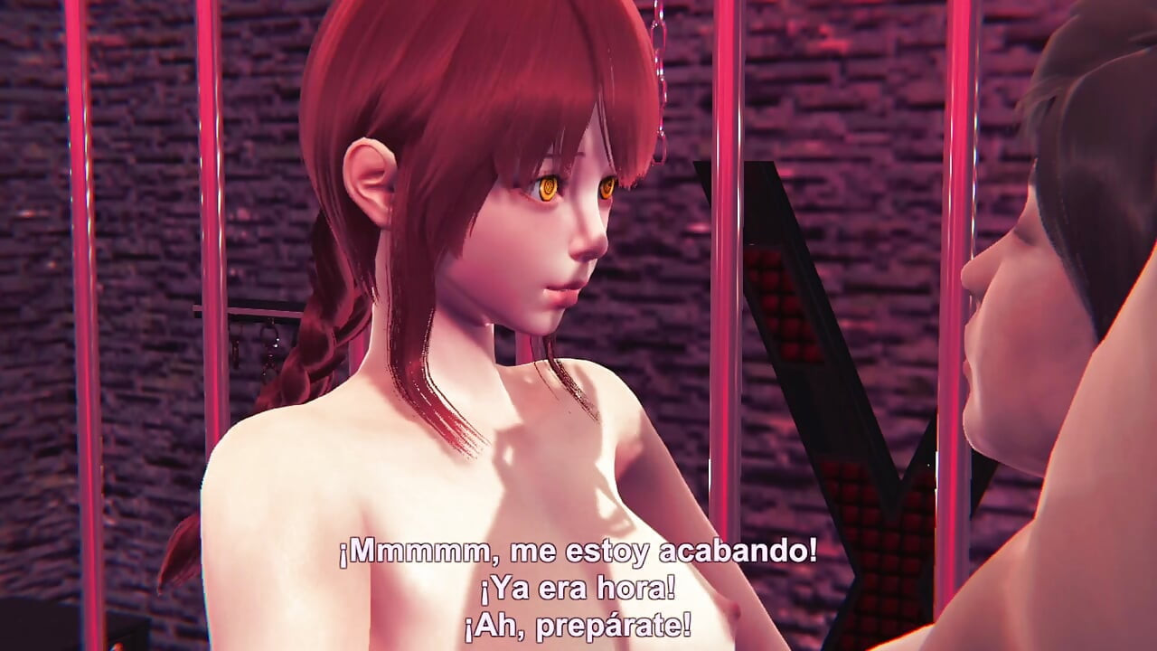 Makima hat eine neue devote, um reiche dinge zu tun - Hentai 3D-animation