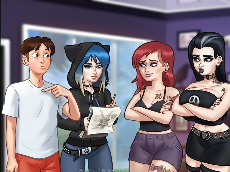Summertime Saga Part 259 - Halloween by MissKitty2K.