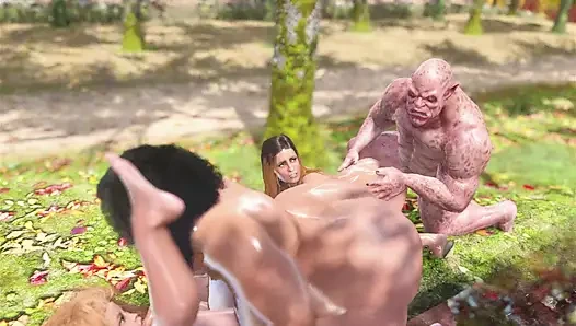The Ogre and the Forest of Fat Ass