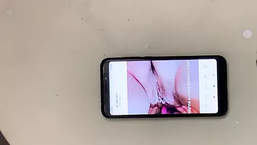 Seksi kaltak saroj yengeye boşalıyor