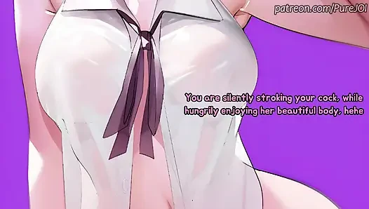 Your bartender Reze has provided you with a special serving (JOI)