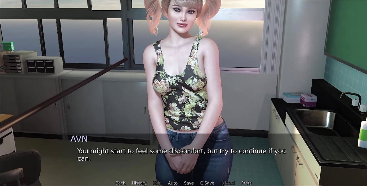 De gain-proeven - blonde bbw wordt geneukt terwijl haar grote tieten lactaat - 3D-pornogames