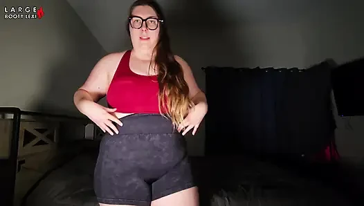 Sports Bra Try-on, Boob Bounce Tests, Naked Twerk Tease