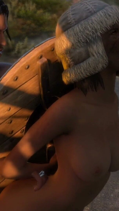 Skyrim Modded B&L Started a new game and a whole new mod collection of fucking and licking | Clip 2