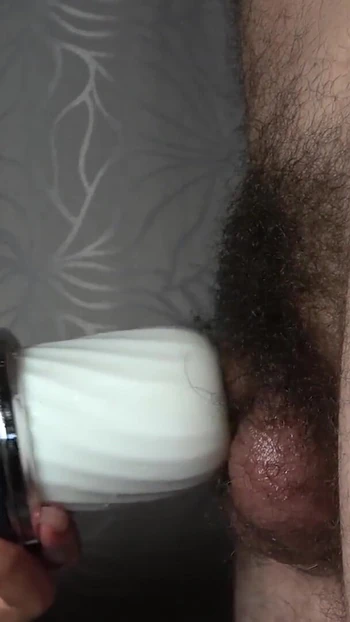 Unforgettable moment from "This is what I call a powerful penis suction being my stepsister my toy holder. SVAKOM - ALEX NEO 2"