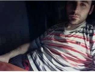 Straight guys feet on webcam #404
