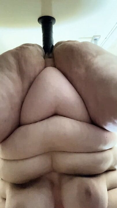 Big black dildo in my pussy