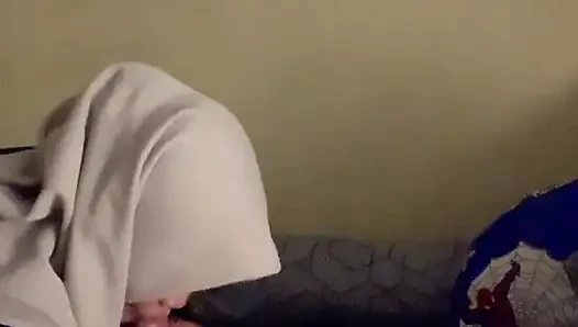 Fucking my stepsister's cock when it's quiet