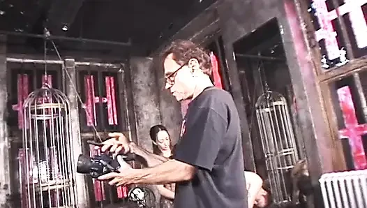 Watch behind the scenes footage of kinky BDSM girls in action