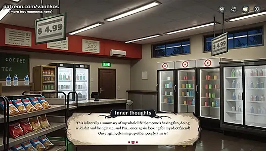 Big Boobs Furry Girl Shows Off Her Big Ass In Tight Shorts - Hotel Tales (Steam Game) - 3D Animated Hentai Game