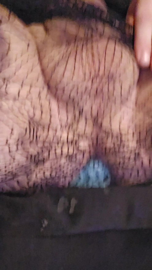 7" dildo riding "pop pop pop"