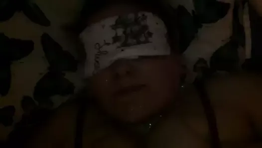 titfuck with cum on face