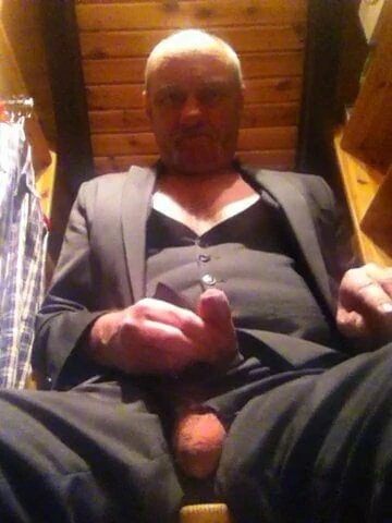 me in a grey suit