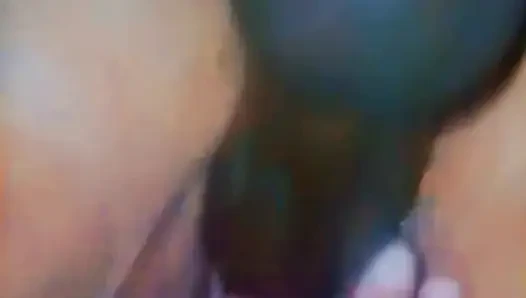 Blasting that pussy open and filling it with cum