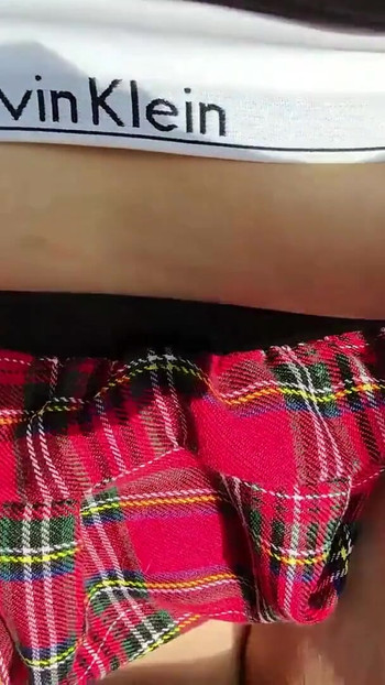 Key moment from "Curvy Teen Maja having Outdoor Sex"