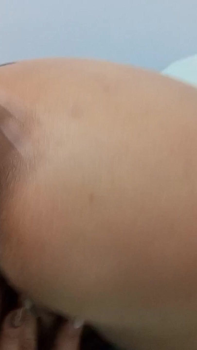 Naughty mom relaxes in bed while her stepson plays with her huge tits and fat ass. | Clip 2